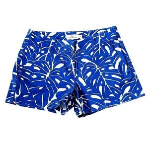 Vineyard Vines 0 Ladies/ Juniors Blue Palm Summer Shorts